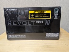 Phanteks REVOLT 1600 80 Plus Titanium - PH-P1600TR_BK01C_US - New Factory Sealed picture