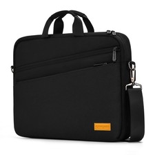 bagasin 17 17.3 inch Laptop Computer PC Shoulder Bag Carrying 17-17.3, Black picture