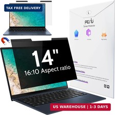 Peslv Magnetic Laptop Privacy Screen 14 Inch 16:10 Aspect Ratio picture