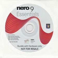 NERO MULTIMEDIA SUITE 9 ESSENTIALS INSTALLATION DISC - NEW  READ FULL LISTING picture