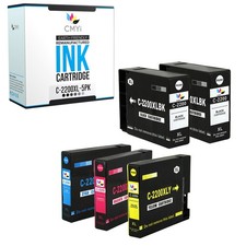 CMYi 5-Pack Compatible PGI-2200XL Ink Cartridge fits Canon MAXIFY iB4020 MB5020 picture