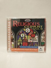 Vintage Religious Clip Art Vol II  Mac CD ROM  Windows 3.1 /95 and Macintosh picture