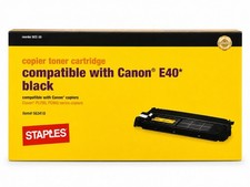 Canon E40 Copier Toner Cartridge  Staples PC700/PC900 Series Copiers SCC-30 266T picture