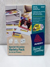 Avery 3250 Special Occasion Variety Pack for Ink Jet Printers New picture