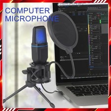 USB Condenser Microphone RGB Gaming Mic for PC Podcast Streaming picture