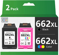 Compatible For HP 662 XL Black & Color Ink Cartridges Deskjet 1015 2515 2545 picture