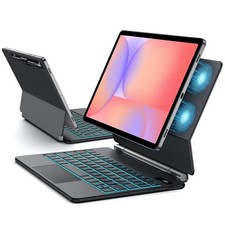JUQITECH Magic Keyboard Case for Samsung Galaxy Tab S10 Lite S10 FE 2025 S9 F... picture