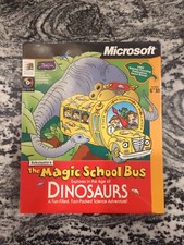 New MICROSOFT Scholastic's The Magic School Bus Explores Age of Dinosaurs picture