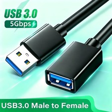 USB 3.0 Extension Cable High Speed Extender Cord Adapter Type A Male to Female picture