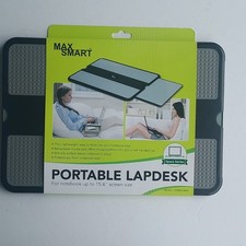 MAX SMART Portable Laptop Lap Pad Desk w/Retractable Mouse Tray ,Original pkg picture