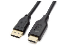 Amazon Basics DisplayPort to HDMI Cable, Uni-Directional, 4K30Hz, 1920x1200 10 F picture