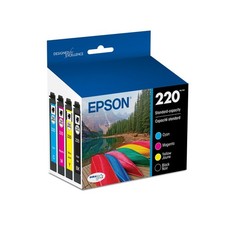 EPSON 220 DURABrite Ultra Ink Standard Capacity Cartridge Combo Pack T220120-BCS picture