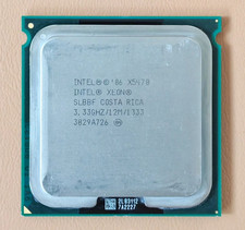 Intel Xeon X5470 Quad-Core 3.33 GHz 12M 1333MHz Processor LGA 771 CPU SLBBF picture