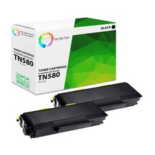 TCT 2PK TN580 High Yield Compatible Toner For Brother HL 5240 5250 MFC 8460n picture