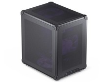 C6 Black Mini MATX Mesh PC Case,Simple Compact Desktop Micro ATX Chassis, picture