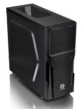 Thermaltake Versa H21 SPCC ATX Mid Tower Computer Chassis CA1B200M1NN00,Black picture