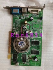 1pc used ATI Radeon 9550 128M AGP graphics card picture