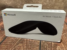 Microsoft Surface Arc Mouse 1791 Wireless Bluetooth Bluetrack Mouse - Black picture