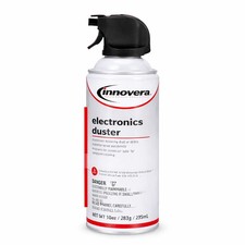 Innovera IVR10012 Compressed Air Duster Cleaner 10 oz Can -  picture