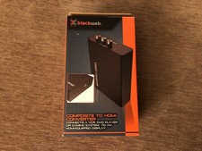 BlackWeb Composite A/V To HDMI Converter w/ A/V Cable Gaming picture