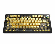 Newegg Montech MKey Pro 25th Anniversary Gold Edition Wireless Keyboard 75% picture