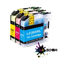 3 CMY Ink Cartridge fits Brother LC203 MFC-J4420DW J4620DW J5620DW J680DW J880DW picture