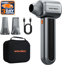 WOLFBOX MF400 Electric Air Duster, Handheld Turbo Jet Blower for PC & Car picture