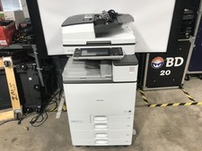 Ricoh MP C4503 MPC4503 Color MFP 45 ppm 345.8k Pg Ct w/ Toner & Cables *READ* picture