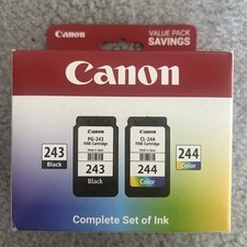 Genuine Canon 243 244 Ink Cartridges for TS302 TS202 MG2922 3122 Printer-OEM-NEW picture