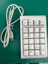 Topre REALFORCE 23U WC0100 Keypad White PC Peripherals Tested Working Used picture