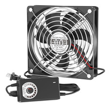 IP67 Waterproof 12V Computer Fan with AC to DC Power Adapter picture