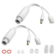 2 PCS POE Splitter 48V To 12V Power Over Ethernet Waterproof Adapter 12W Max picture