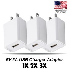 Universal 5V 2A US Plug USB AC Wall Charger Power Adapter Block For Smart Phone picture