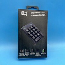 Adesso WKB-6010UB Wireless Spill Resistant 18-Key Numeric Keypad picture