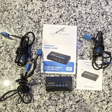 4 Port Kvm Switch Hdmi Hd Video Kvm Switch 4k picture