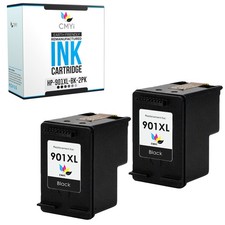 2PK Compatible CMYi 901XL Ink Cartridge for HP OfficeJet G510a G510g G510n J4500 picture