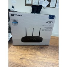 Netgear AC1750 Smart WiFi Router R6350 Dual Band Gigabit 1750Mbps WiFi 5 Black picture