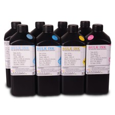  Hard LED UV Ink UV Inkjet Ink For Epson DX5 DX7 TX800 UV Flatbed Printer picture