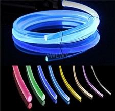 3.28ft PMMA Plastic Optic Fiber Side Glow Cable for LED Light Source (0.12in) picture