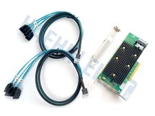 Avago LSI 9400-8i SATA SAS Host Bus Adapter HBA 12G P24 IT-Mode + 2 cables 1m picture