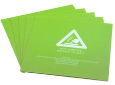 New 5pcs Green Square Build Surface Super Sticker Sheet for 3D Printer Hot Bed picture