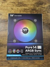 Thermaltake CL-F080-PL14SW-A Pure 14 ARGB Sync Radiator TT Premium, 3 Fan Pack picture