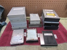 LOT Vintage Computer CD-RW Drive 3.5 Floppy Hard Drive Sony NEC Toshiba IBM Teac picture