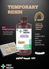 DLP LCD 3D Printer Temporary Teeth Resin-PRORESIN QUALITY 1KG picture