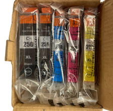 Canon PGI-250 & CLI-251 High Yield Compatible Ink Cartridges (PACK OF 5) picture