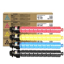 Toner Cartridge Set Replacement MPC406 MPC306 C406 C306 C307 C407 4Pack 842091 picture