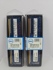 2 Each- DELL PERIPHERALS SNPGDN7XC/2G 2GB CERT MEMORY MODULES - Factory Sealed  picture