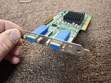 Matrox G45+MDHA16D0E6F 971-0302 REV:A Dual VGA Video Graphics Card picture