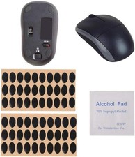 60Pcs Black Mouse Feet Sticker Skates Pads Replacement Feet for M215 / M310 /... picture