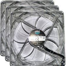 3X Lot Cooler Master Quiet PC Case Fan A12025-12CB-4BN-F1 DC12V 0.16A 12CM Molex picture
